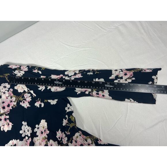 VERO MODA, Marky Crew‎ Neck Top 3/4 Sleeve Floral Size L - Picture 5 of 6